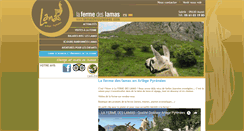 Desktop Screenshot of lamasdespyrenees.fr